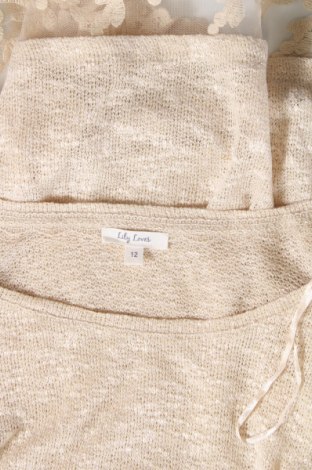 Damenpullover Lily Loves, Größe M, Farbe Beige, Preis 20,29 €