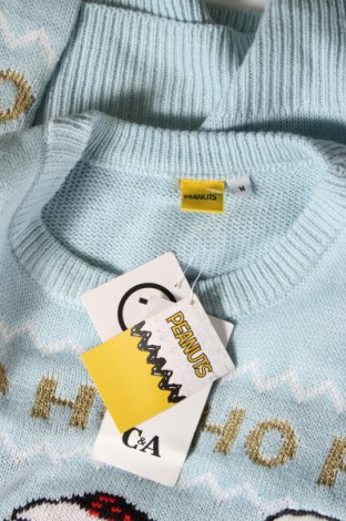 Damenpullover Peanuts, Größe M, Farbe Blau, Preis € 14,99