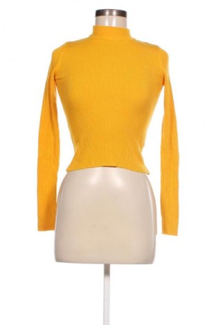 Damski sweter Pull&Bear, Rozmiar S, Kolor Żółty, Cena 42,99 zł