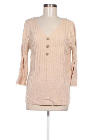 Damenpullover Rockmans, Größe M, Farbe Beige, Preis € 14,99