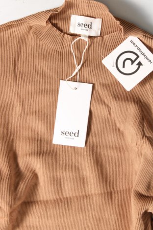 Dámsky pulóver Seed, Veľkosť L, Farba Hnedá, Cena  47,95 €