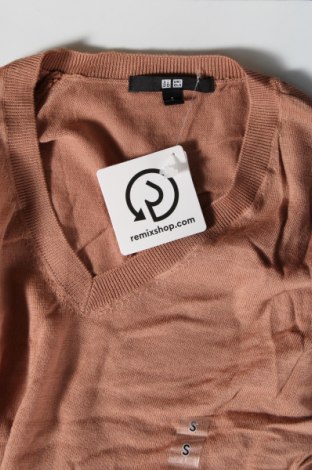 Damski sweter Uniqlo, Rozmiar S, Kolor Brązowy, Cena 65,99 zł