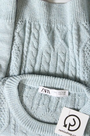 Damenpullover Zara, Größe L, Farbe Blau, Preis 9,99 €