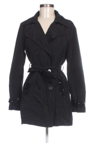 Damen Trenchcoat, Größe L, Farbe Schwarz, Preis 47,79 €