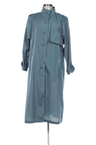 Damen Trenchcoat, Größe M, Farbe Blau, Preis 17,99 €