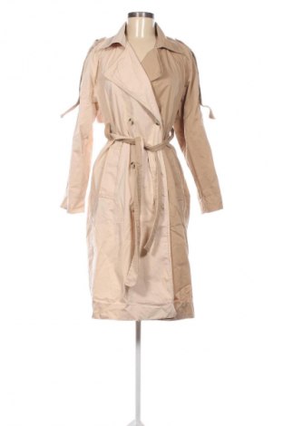 Damen Trenchcoat Bershka, Größe S, Farbe Beige, Preis 15,99 €