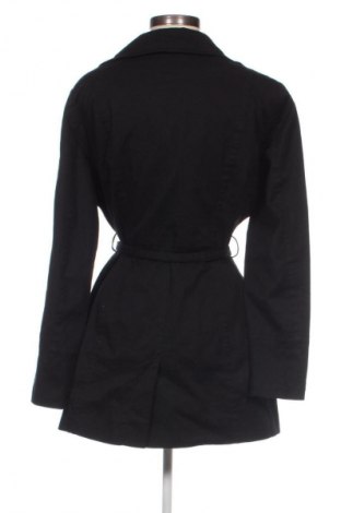 Trench de femei H&M, Mărime XL, Culoare Negru, Preț 69,99 Lei