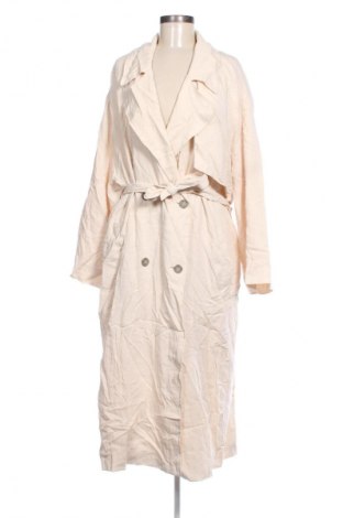 Damen Trench Coat H&M, Größe XXL, Farbe Ecru, Preis € 47,79