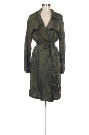 Trench de femei Promod, Mărime L, Culoare Verde, Preț 110,99 Lei