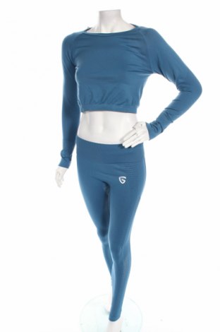 Damen Trainingsanzug, Größe L, Farbe Blau, Preis 21,99 €