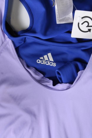 Γυναίκειο αθλητικό τοπ Adidas, Μέγεθος L, Χρώμα Βιολετί, Τιμή 10,99 €