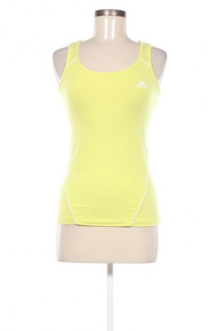 Damen Sporttop Adidas, Größe M, Farbe Grün, Preis 23,99 €