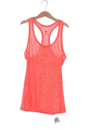 Damski sportowy top H&M Sport, Rozmiar XS, Kolor Różowy, Cena 19,99 zł