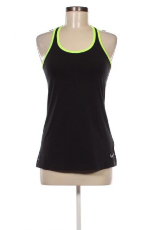 Damen Sporttop Nike, Größe M, Farbe Schwarz, Preis 10,99 €