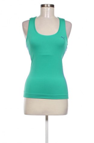 Damski sportowy top PUMA, Rozmiar S, Kolor Zielony, Cena 39,99 zł