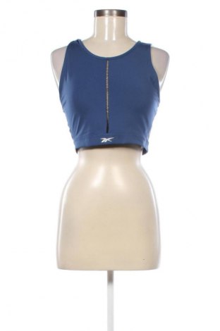 Damen Sporttop Reebok, Größe M, Farbe Blau, Preis € 8,99