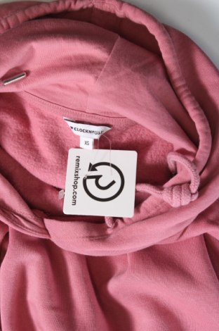 Damen Sweatshirt Clockhouse, Größe XS, Farbe Rosa, Preis 24,16 €