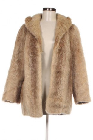 Damen Ledermantel, Größe M, Farbe Beige, Preis € 76,99