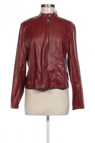 Damen Lederjacke, Größe M, Farbe Rot, Preis 19,49 €