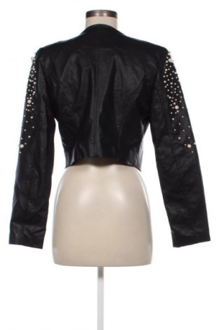 Damen Lederjacke, Größe L, Farbe Schwarz, Preis € 21,49