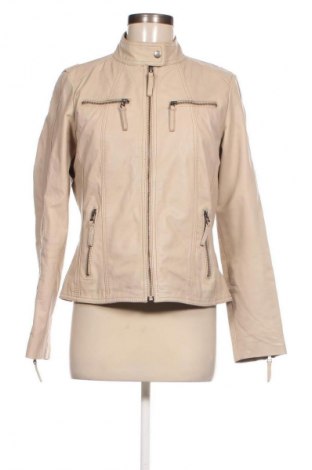 Damen Lederjacke 7 Eleven, Größe M, Farbe Beige, Preis € 35,49