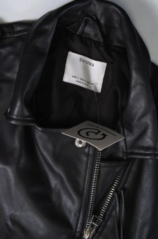 Damen Lederjacke Bershka, Größe S, Farbe Schwarz, Preis € 30,00