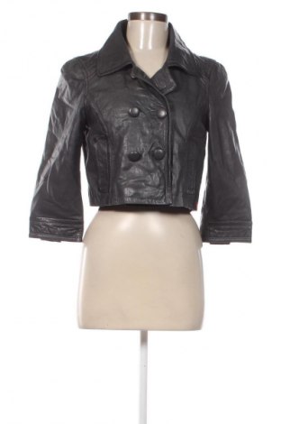 Damen Lederjacke Edc By Esprit, Größe M, Farbe Grau, Preis € 123,99