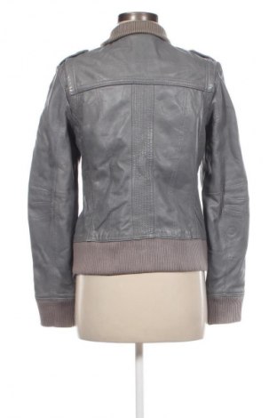 Damen Lederjacke Edc By Esprit, Größe M, Farbe Grau, Preis 43,29 €