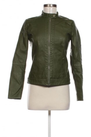 Damen Lederjacke Jacqueline De Yong, Größe XS, Farbe Grün, Preis 64,99 €