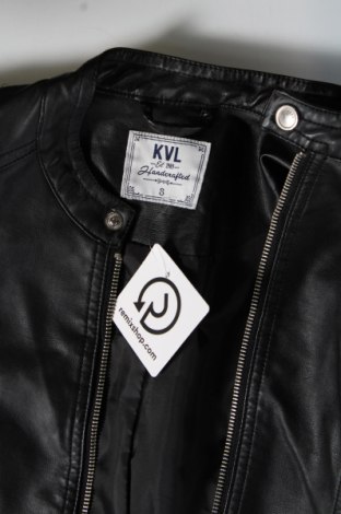 Damen Lederjacke KVL by Kenvelo, Größe S, Farbe Schwarz, Preis 17,99 €