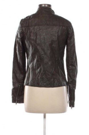 Damen Lederjacke Manguun, Größe S, Farbe Grün, Preis 40,79 €