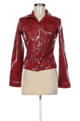 Damen Lederjacke Pimkie, Größe S, Farbe Rot, Preis € 16,99