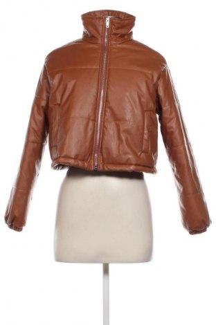 Damen Lederjacke SHEIN, Größe S, Farbe Braun, Preis 19,49 €