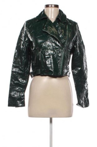 Damen Lederjacke SHEIN, Größe M, Farbe Grün, Preis € 20,99