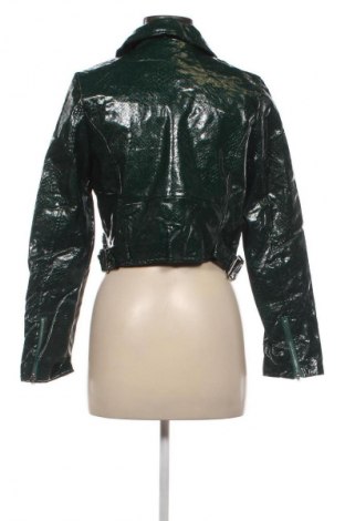 Damen Lederjacke SHEIN, Größe M, Farbe Grün, Preis € 20,99