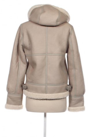 Damen Lederjacke Schott, Größe L, Farbe Beige, Preis 265,99 €