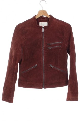 Damen Lederjacke Selected Femme, Größe XS, Farbe Braun, Preis € 42,49