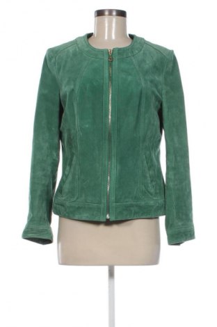 Damen Lederjacke Signora M, Größe M, Farbe Grün, Preis 37,99 €