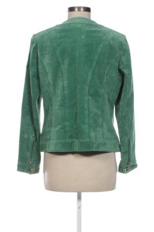 Damen Lederjacke Signora M, Größe M, Farbe Grün, Preis 37,99 €