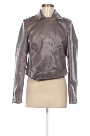 Damen Lederjacke Sinsay, Größe M, Farbe Grau, Preis € 19,49