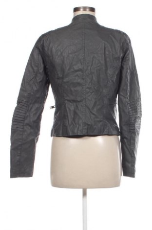 Damen Lederjacke VILA, Größe L, Farbe Grau, Preis € 12,99