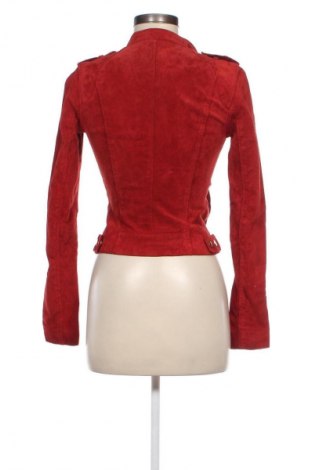 Damen Lederjacke Vero Moda, Größe XS, Farbe Rot, Preis 46,99 €