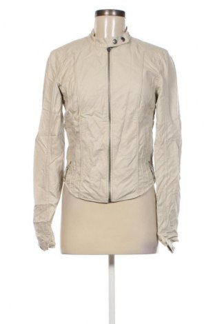 Damen Lederjacke Vero Moda, Größe M, Farbe Beige, Preis 17,49 €