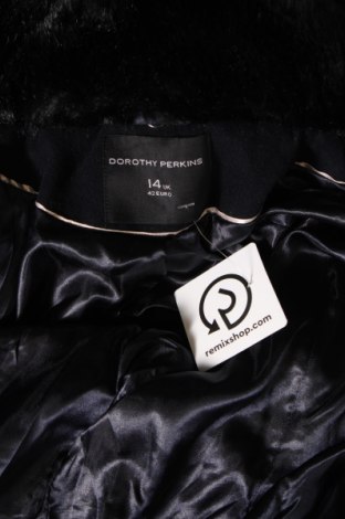 Dámský kabát  Dorothy Perkins, Velikost L, Barva Modrá, Cena  1 199,00 Kč