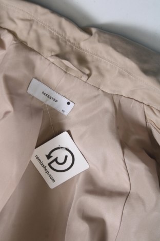 Damenmantel Reserved, Größe XS, Farbe Beige, Preis € 19,49