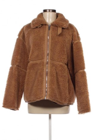 Damenmantel Zara, Größe L, Farbe Beige, Preis 21,99 €