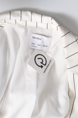 Dámské sako  Bershka, Velikost S, Barva Bílá, Cena  405,00 Kč