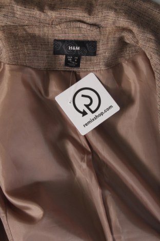 Дамско сако H&M, Размер S, Цвят Бежов, Цена 48,00 лв.