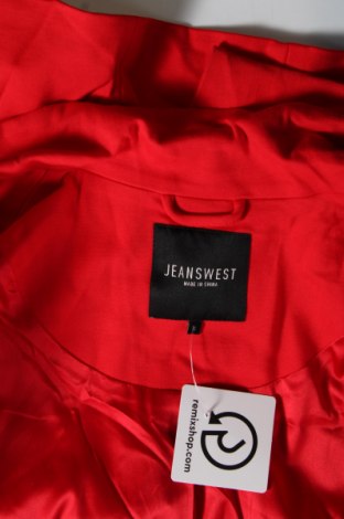 Дамско сако Jeanswest, Размер S, Цвят Червен, Цена 23,99 лв.