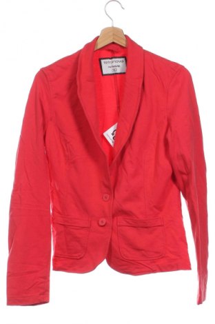 Damen Blazer Terranova, Größe XL, Farbe Rot, Preis 9,99 €